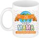 Bellatio Decorations Naam mok mama Evi - wit - keramiek - 300 ml