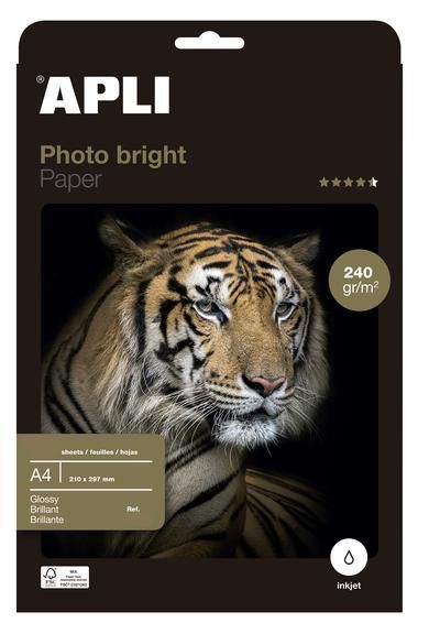 APLI 04137 - Fotopapier - wit - doos
