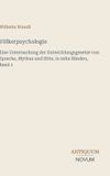 Völkerpsychologie: GPSR Kontakt Völkerpsychologie: Eine Untersuchung der Entwicklungsgesetze von Sprache, Mythus und Sitte, in zehn Bänden, Band 1 - Hardcover