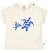 Müsli T-Shirt - Turtle Print - Tofu mit Blau - 1 Jahr (80)