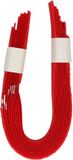 Excellent Koeherkenningsband - Pootbandjes - Bandjes met klittenbandsluiting - 10 stuks - Rood