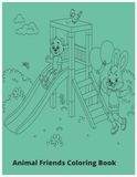 Animal Friends Coloring Book