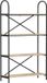 vidaXL Boekenplank 4-laags 80 x 30 x 146 cm Bewerkt hout Sonoma Eik
