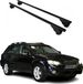 Omtec Omac Barres De Toit Pour Subaru Outback Iii 2004-2009 – Tüv / Din 75302:2019 – Antivol Inclus – Charge Max 75 Kg – 2 Barres Noir