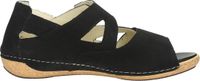 Waldlaufer Heliett Sandalen Plat - noir - Taille 41.5