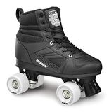Roces Kolossal Rolschaatsen met 4 wielen, uniseks, volwassenen, zwart, maat 42