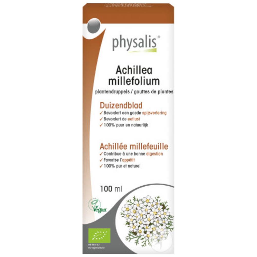 Physalis® Physalis® Achillea Millefolium Plantendruppels Bio 100 ml