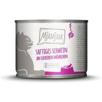 MjAMjAM Varken en wortel natvoer kat volwassen 6x200 g