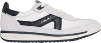 Skechers Skx 92 Spective Sneakers voor heren, Wit leer zwart textiel PU