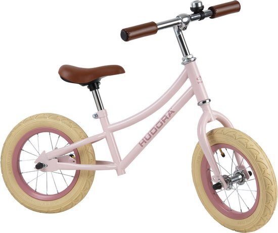 HUDORA Loopfiets Vintage Roze