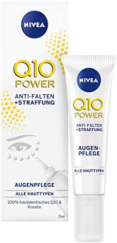 Nivea Q10 Power Anti-rimpel + versteviging oogverzorging voor jongere uitziende huid in verpakking (1 x 15 ml), hydraterende oogcrème, voor de normale huid