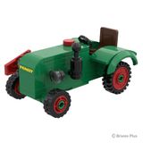 BRIXIES Plus Fendt Dieselross F28 Grasmaaier - Nano Bouwset Classic - 74 onderdelen - Vanaf 6 jaar