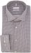 Seidensticker Chemise Coupe Ajustée Marron Imprimé