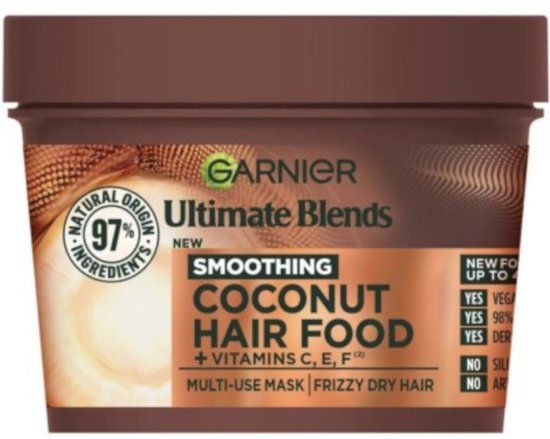 Garnier Ultimate Blends haarmasker 400ml coconut 3-in-1