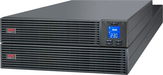 APC Easy-UPS On-Line SRV5KRIRK - 5000W/VA, Hardwire 1 fase uitgang, USB, Railkit