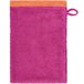 Cawo Cawo Lifestyle Splash Doubleface 7071 Gant de toilette 16x22 rose/mandarine