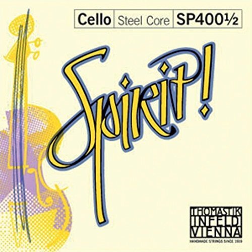 Thomastik enkele snaar voor Cello 1/2 Spirit - A-snaar-touwkern, chroom omsprekend, medium