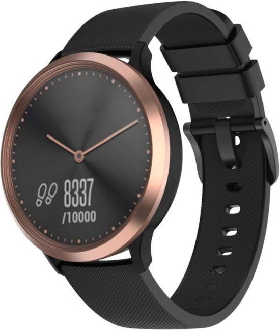 Garmin Vivomove HR Silicone Band - Black - 42mm