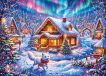 Alipson Puzzle Le Cottage de Noël - 500 à 999 pièces