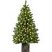 Sapin de Noël artificiel fibre optique D