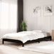 Maison Exclusive - Lit superposé noir 75x190 cm en bois massif de pin