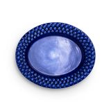 Mateus Plat ovale Bubbles 20 cm Bleu