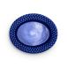 Mateus Plat ovale Bubbles 20 cm Bleu