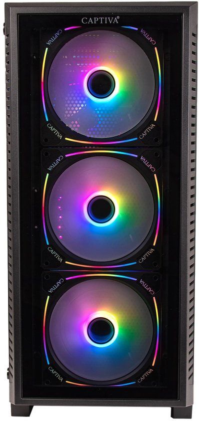 CAPTIVA PC Highend Gaming R88-741 | AMD Ryzen 7 7800X3D | 64GB DDR5 RAM | Radeon RX 9070 XT 16GB | 2 TB SSD | Windows 11 Home