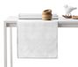 Set de chemins de table, 35x300 + 115x300 cm, hydrofuge, blanc