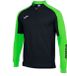 Joma Sweatshirt Eco Championship Mannen Zwart/Groen/Fluorescerend Geel