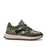 Floris van Bommel Noppi suède sneaker donkergroen