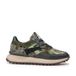 Floris van Bommel Noppi suède sneaker donkergroen