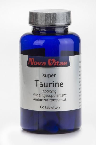 Nova Vitae Taurine 1000mg Tabletten - 8717473098459