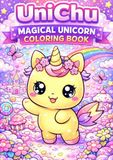 UNICHU - Magical Unicorn: Coloring Book (A4 XL)