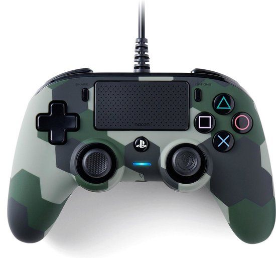 Nacon Wired Compact Controller - Camouflage - PlayStation 4