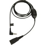 Jabra 8735-019 Telefoonkabel - 3.5 m - Zwart