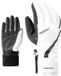 Ziener Kitty AS Skihandschoenen voor dames, wintersport, waterdicht, ademend, wit, maat 8