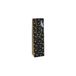 Eurowrap 28797-4Cpack - Set van 6 Kraft Fles Cadeauzakken - Geometrische Confetti op Blauwe Achtergrond