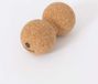 Pierre Sports Peanut Ball XL - Duo Massagebal - Natuurlijke Kurk - Bruin