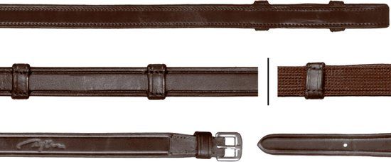 Dy'on Teugels Dy'on 5/8 Hunter Rubber Met Stops Drc Bruin - Cob - Bruin
