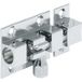 Häfele Möbelriegel H6064 Grendelriegel chrom zum Aufschrauben, verchromt, 60mm