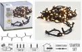 KerstXL 10 meter Kerstverlichting 100 LED lampjes - starterset - warm wit