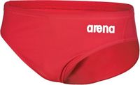 ARENA M Team Swim Brief Solid red-white