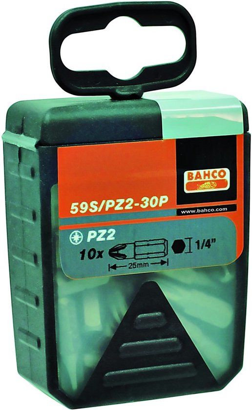 Bahco 30 bits pz1 25mm 1/4" standard | 59S/PZ1-30P