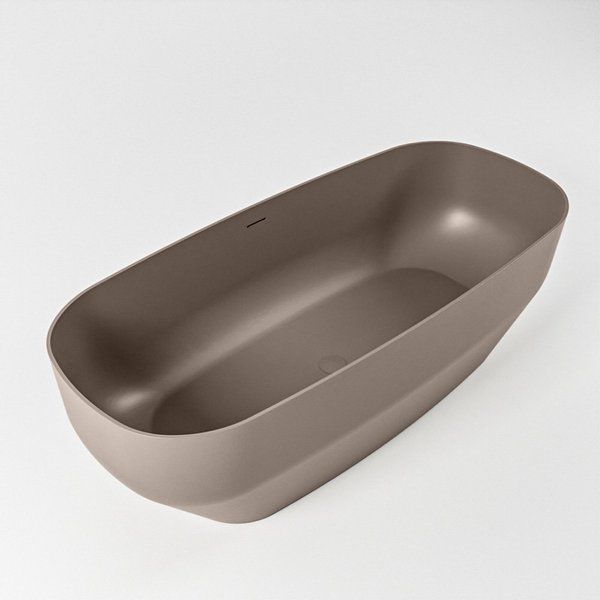 Mondiaz STONE Vrijstaand Bad - 170x75cm - Smoke - BK75341045