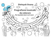 Pregrafismo musicale da colorare: Per bambini dai 2 ai 5 anni