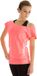 Winshape Dames Dance-shirt WTR12 Neonkoraal Katoen/Elastaan Maat L