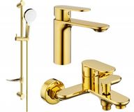 Mexen Milo DF05 set de bain, or