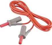 VOLTCRAFT MSB-501 Veiligheidsmeetsnoer Rood 2 m