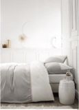TODAY Gabin dekbedset - 100% katoen percal - 240 x 260 cm - Zinkgrijs